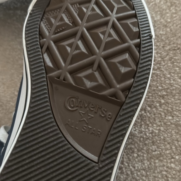 NWOB Converse All Star Chuck Taylor Navy Blue High Top Sneakers Women’s Size 9.5 - Picture 6 of 7